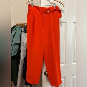 Topshop orange pants